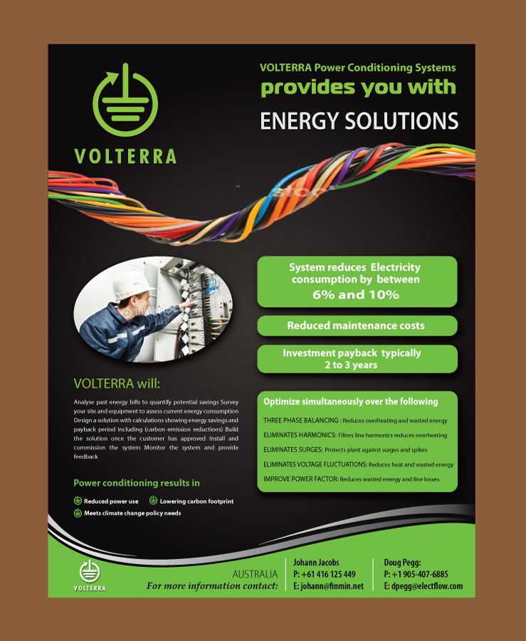 Flyer Design by Sbss for Volterra | Design #1039797