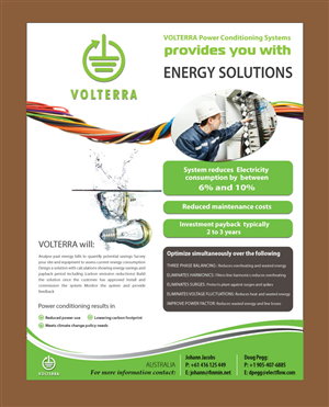 Flyer Design by Sbss for Volterra | Design: #1039799