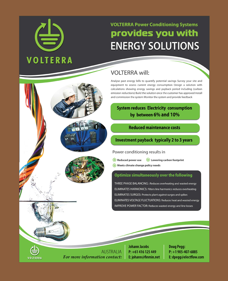 Flyer Design by Sbss for Volterra | Design #1039801