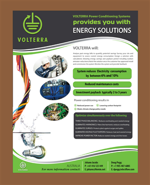 Flyer Design by Sbss for Volterra | Design: #1039801