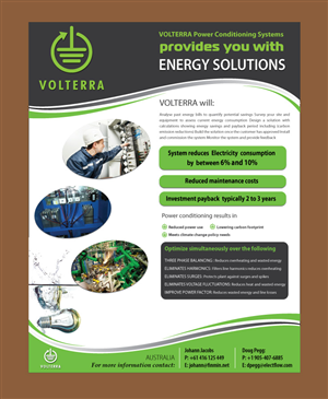 Flyer Design by Sbss for Volterra | Design: #1039802