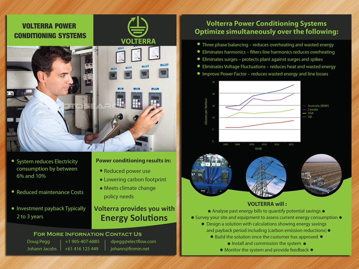 Flyer Design by Sarmishtha Chattopadhyay_loginchange for Volterra | Design #1039773