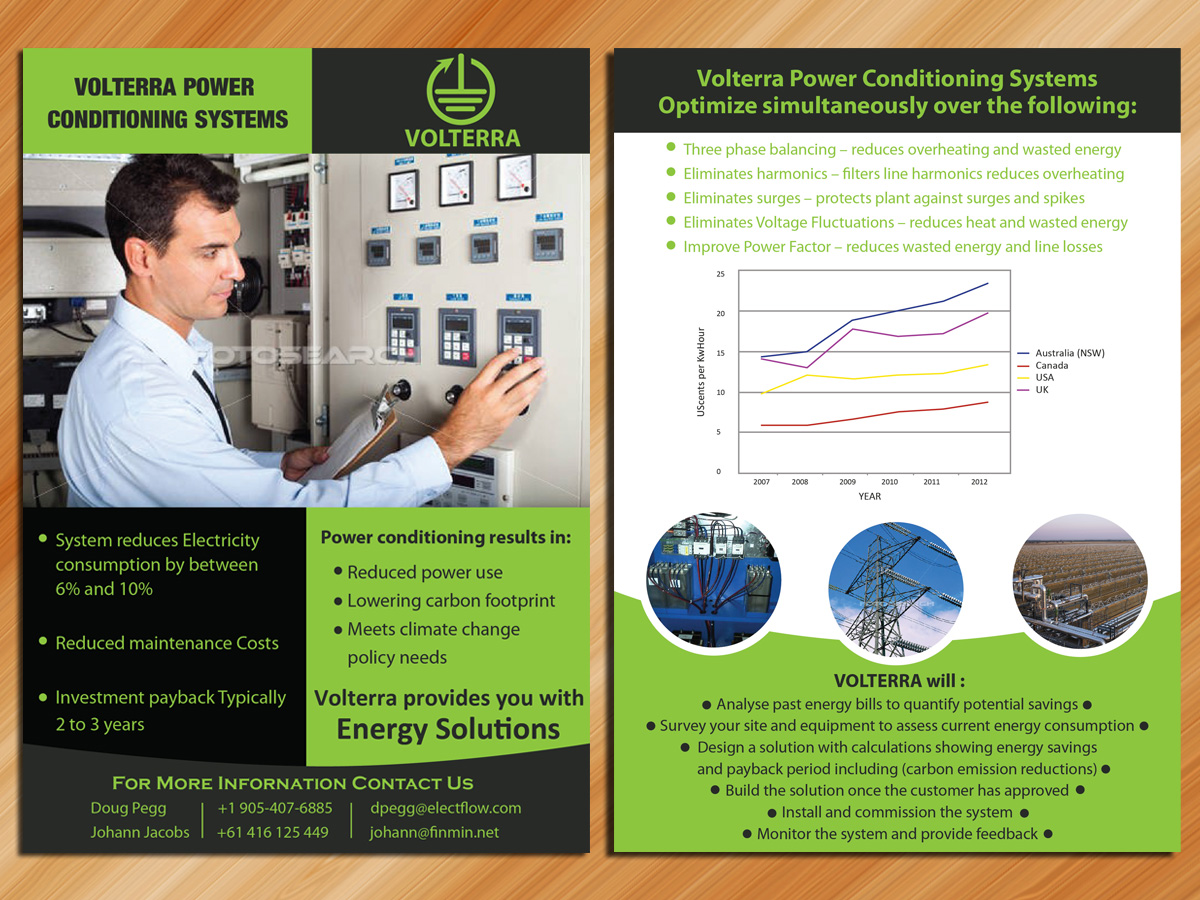 Flyer Design by Sarmishtha Chattopadhyay_loginchange for Volterra | Design #1039837