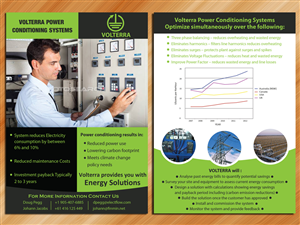 Flyer Design by Sarmishtha Chattopadhyay_loginchange for Volterra | Design: #1039837