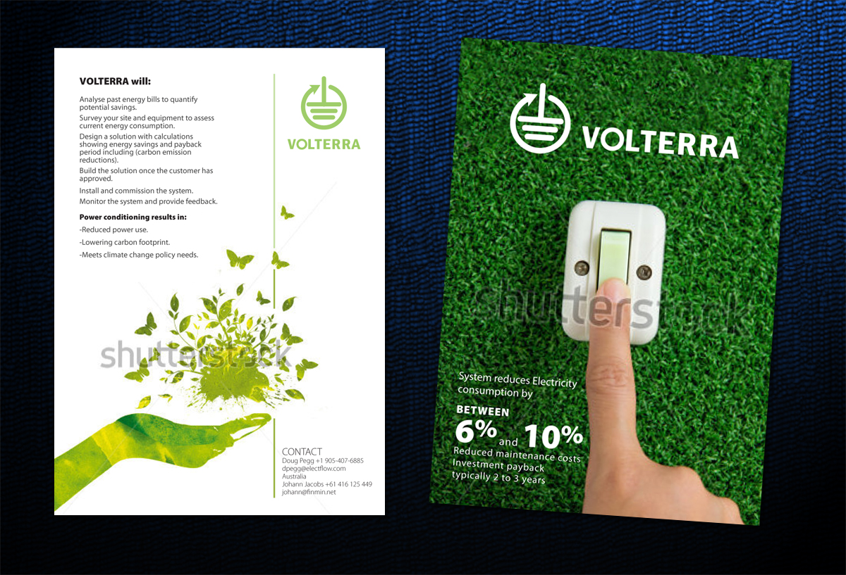 Flyer Design by Svetlin Angelov for Volterra | Design #1033296