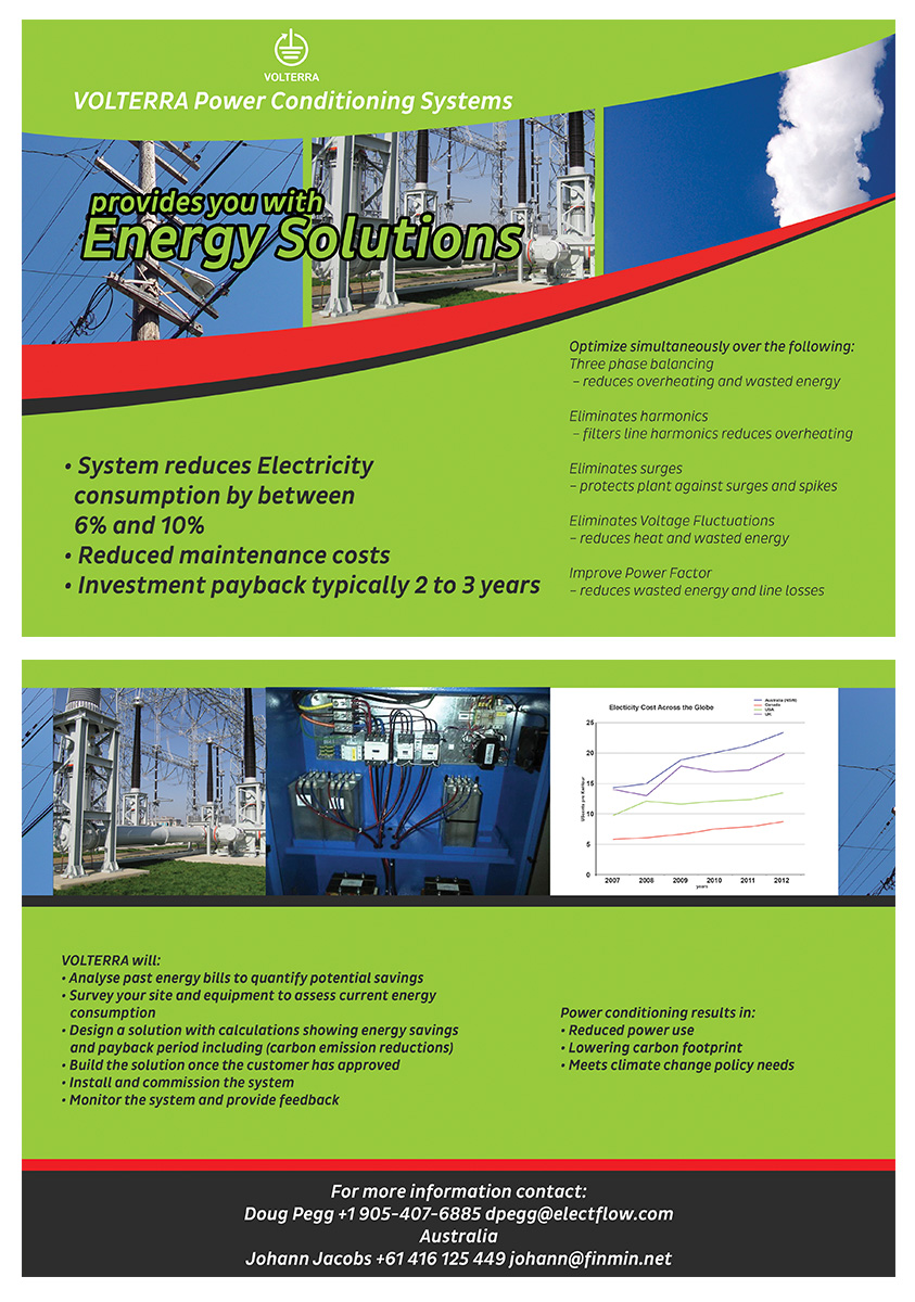 Flyer Design by Ivansan for Volterra | Design #1035582