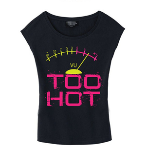 Too Hot VU Meter tshirt design | T-shirt Design by RalucaV
