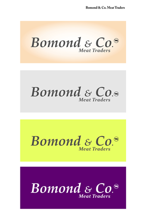 Diseño de Logo por cornel888 para Bomond & Co. | Diseño: #3932929