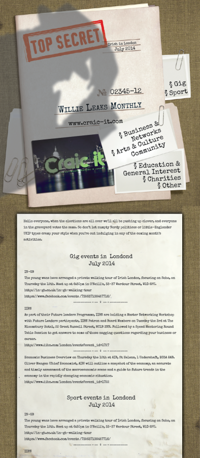 Design de Newsletter par sera.zoli pour Irish Arts UK | Design #3931980