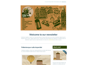 Design de Newsletter par Hypergraph® pour Irish Arts UK | Design #3938760