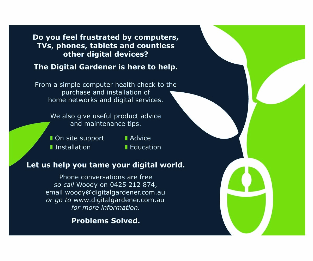 Postcard Design by Indy for The Digital Gardener | Design #3945768