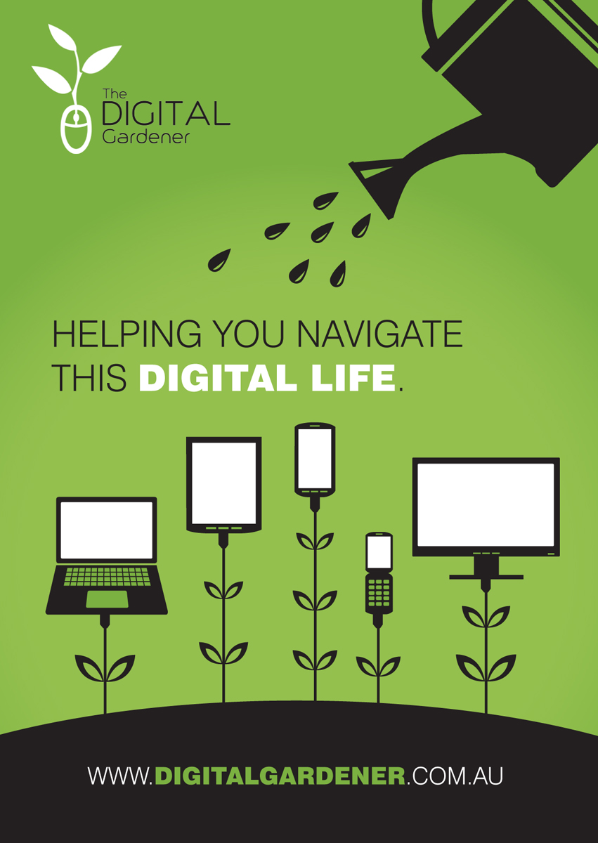 Postkarten-Design von rkailas für The Digital Gardener | Design #3949865