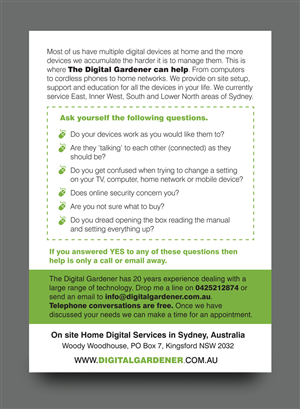 Postcard Design by rkailas for The Digital Gardener | Design: #3988668