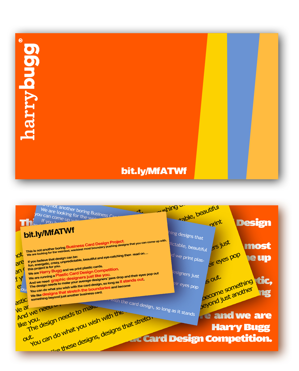 Diseño de Tarjeta de Presentación por Bogdan Tanase-Marinescu para Harry Bugg Ltd | Diseño #1089472