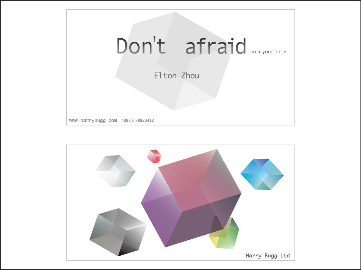 Business Card Design by elton Zhou for Harry Bugg Ltd | Design #1091122