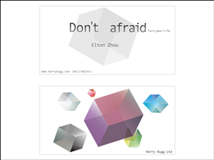 Business Card Design by elton Zhou