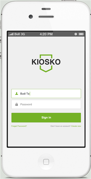 App Design by Budi Tanrim for this project | Design: #1034063