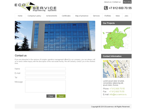 Web Design Project: Facility Management company | Web Design by Desire Design Solutions