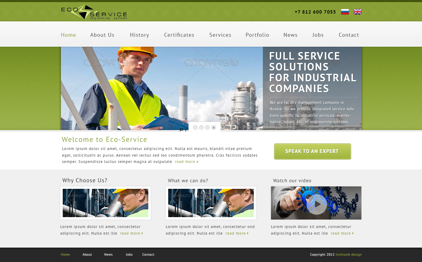 Web-Design von tinthumb für dieses Projekt | Design #1036340