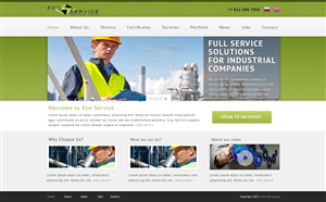 Web Design Project: Facility Management company | Web Design by tinthumb