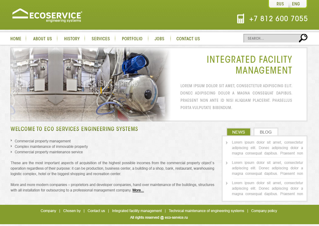 Web-Design von Eminents Infosoft für dieses Projekt | Design #1035750