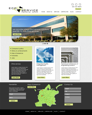 Web-Design von VangelTzo für dieses Projekt | Design: #1038986