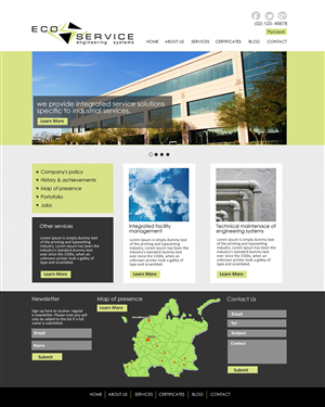 Web-Design von VangelTzo für dieses Projekt | Design: #1039004