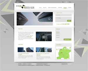 Web Design Project: Facility Management company | Web Design by Fuxxo Works