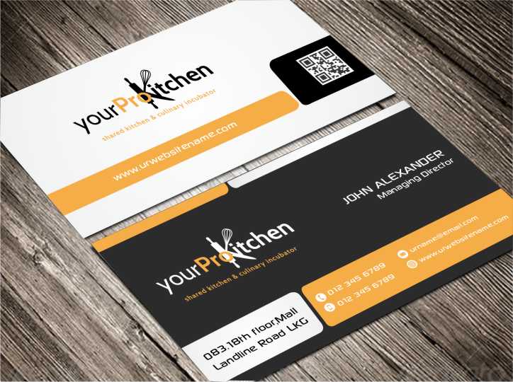 Visitenkarten-Design von AwsomeD für Your Pro Kitchen Orlando | Design #3883007