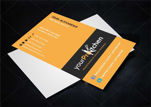 Diseño de Tarjeta de Presentación por AwsomeD para Your Pro Kitchen Orlando | Diseño: #3883013