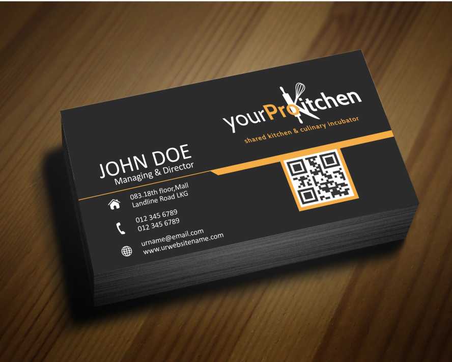 Visitenkarten-Design von AwsomeD für Your Pro Kitchen Orlando | Design #3883016