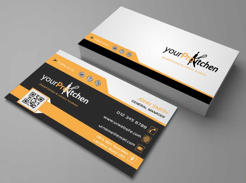 Visitenkarten-Design von AwsomeD für Your Pro Kitchen Orlando | Design #3883017