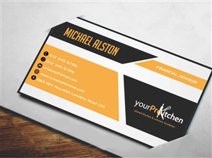 Diseño de Tarjeta de Presentación por AwsomeD para Your Pro Kitchen Orlando | Diseño: #3883021