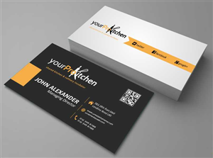 Diseño de Tarjeta de Presentación por AwsomeD para Your Pro Kitchen Orlando | Diseño: #3883026