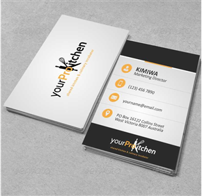 Diseño de Tarjeta de Presentación por AwsomeD para Your Pro Kitchen Orlando | Diseño: #3883030