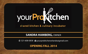 Visitenkarten-Design von Sandy1155 für Your Pro Kitchen Orlando | Design: #3874198