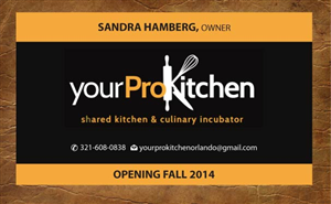 Visitenkarten-Design von Sandy1155 für Your Pro Kitchen Orlando | Design: #3874201