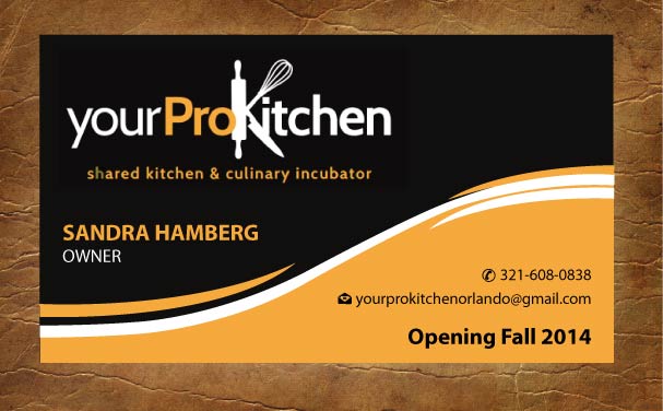 Visitenkarten-Design von Sandy1155 für Your Pro Kitchen Orlando | Design #3874207
