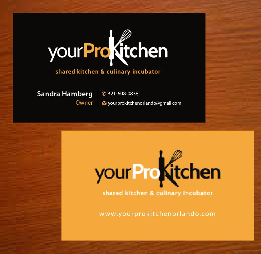 Diseño de Tarjeta de Presentación por Joy16589 para Your Pro Kitchen Orlando | Diseño #3878256