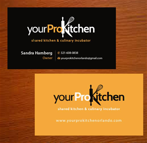 Business Card Design by Joy16589 for Your Pro Kitchen Orlando | Design: #3878256