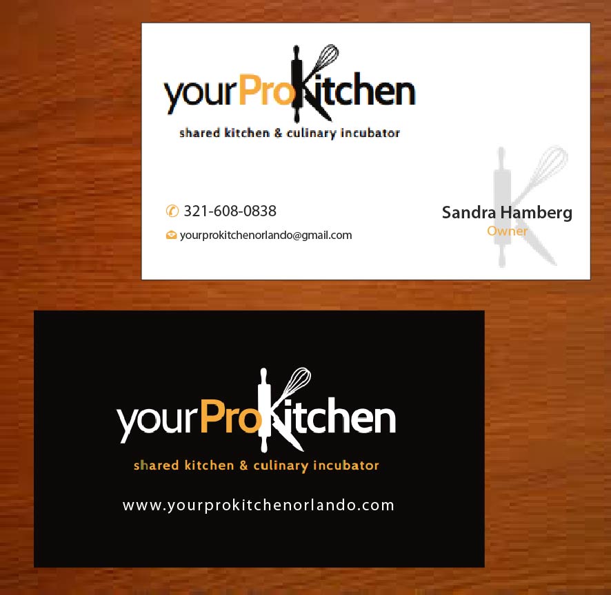 Diseño de Tarjeta de Presentación por Joy16589 para Your Pro Kitchen Orlando | Diseño #3878270