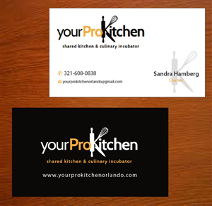 Business Card Design by Joy16589 for Your Pro Kitchen Orlando | Design: #3878270