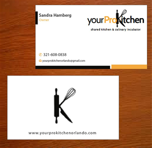 Business Card Design by Joy16589 for Your Pro Kitchen Orlando | Design: #3878282