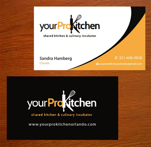 Business Card Design by Joy16589 for Your Pro Kitchen Orlando | Design: #3878306