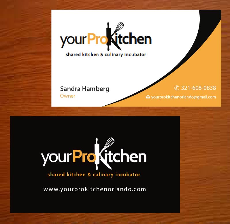 Diseño de Tarjeta de Presentación por Joy16589 para Your Pro Kitchen Orlando | Diseño #3878308