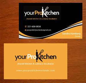 Business Card Design by Joy16589 for Your Pro Kitchen Orlando | Design: #3878312