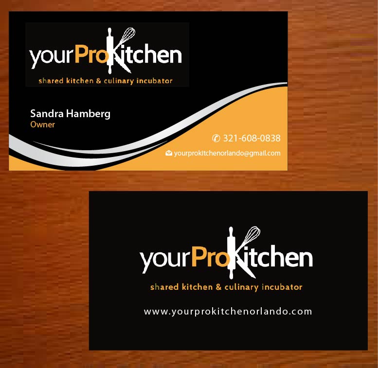 Business Card Design by Joy16589 for Your Pro Kitchen Orlando | Design #3878317