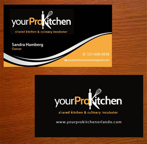 Business Card Design by Joy16589 for Your Pro Kitchen Orlando | Design: #3878317