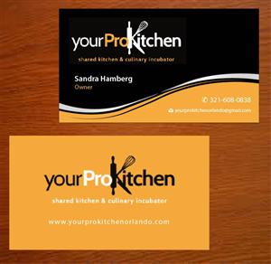 Business Card Design by Joy16589 for Your Pro Kitchen Orlando | Design: #3878319