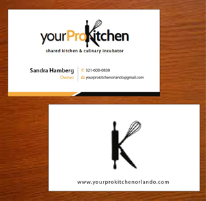 Business Card Design by Joy16589 for Your Pro Kitchen Orlando | Design: #3878324